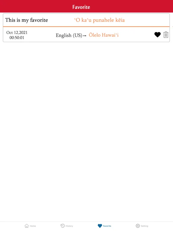 Capturas de tela do English To Hawaiian Translator iPad 