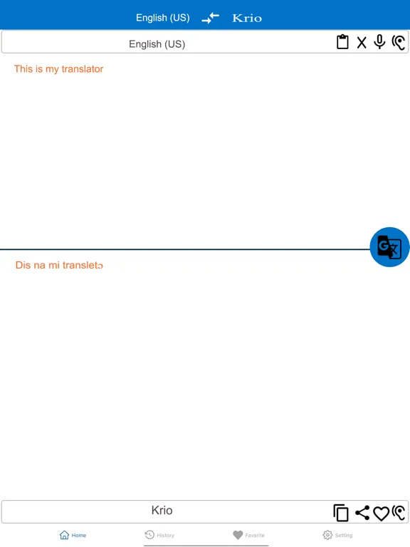 Captures d'écran de English To Krio Translator iPad 