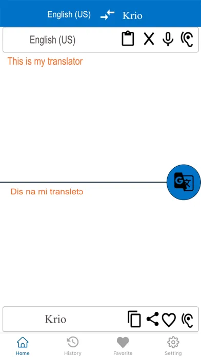 Captures d'écran de English To Krio Translator