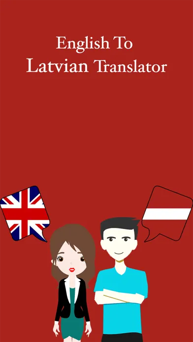 Captures d'écran de English To Latvian Translator