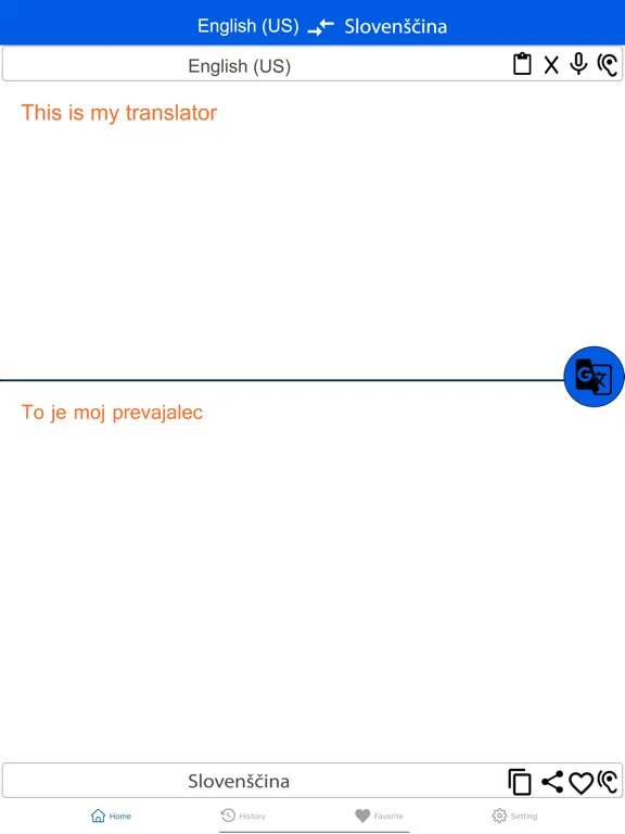 English To Slovenian Translate iPad  स्क्रीनशॉट