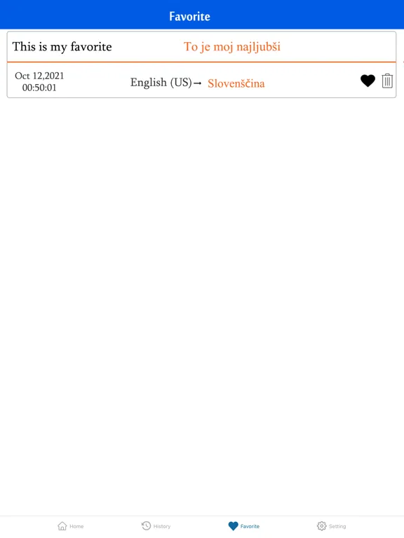 English To Slovenian Translate iPad  स्क्रीनशॉट