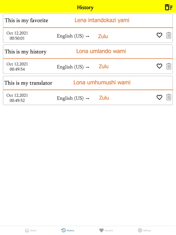تصاویر English To Zulu Translation iPad 