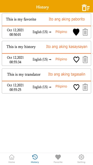 تصاویر Filipino to English Translator