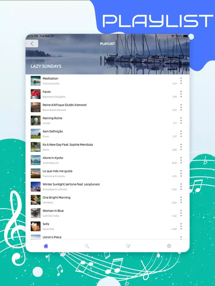 Screenshot di Music Player ° iPad 