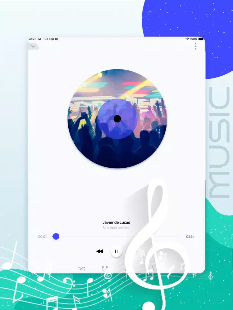 Screenshot di Music Player ° iPad 
