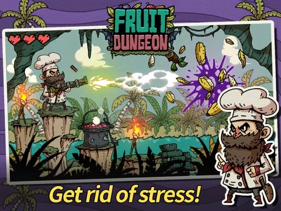 Zrzuty ekranu Fruit Dungeon - Chef Shooting iPad 