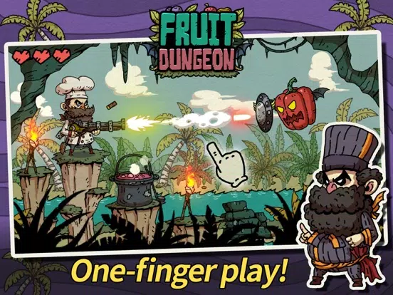Zrzuty ekranu Fruit Dungeon - Chef Shooting iPad 