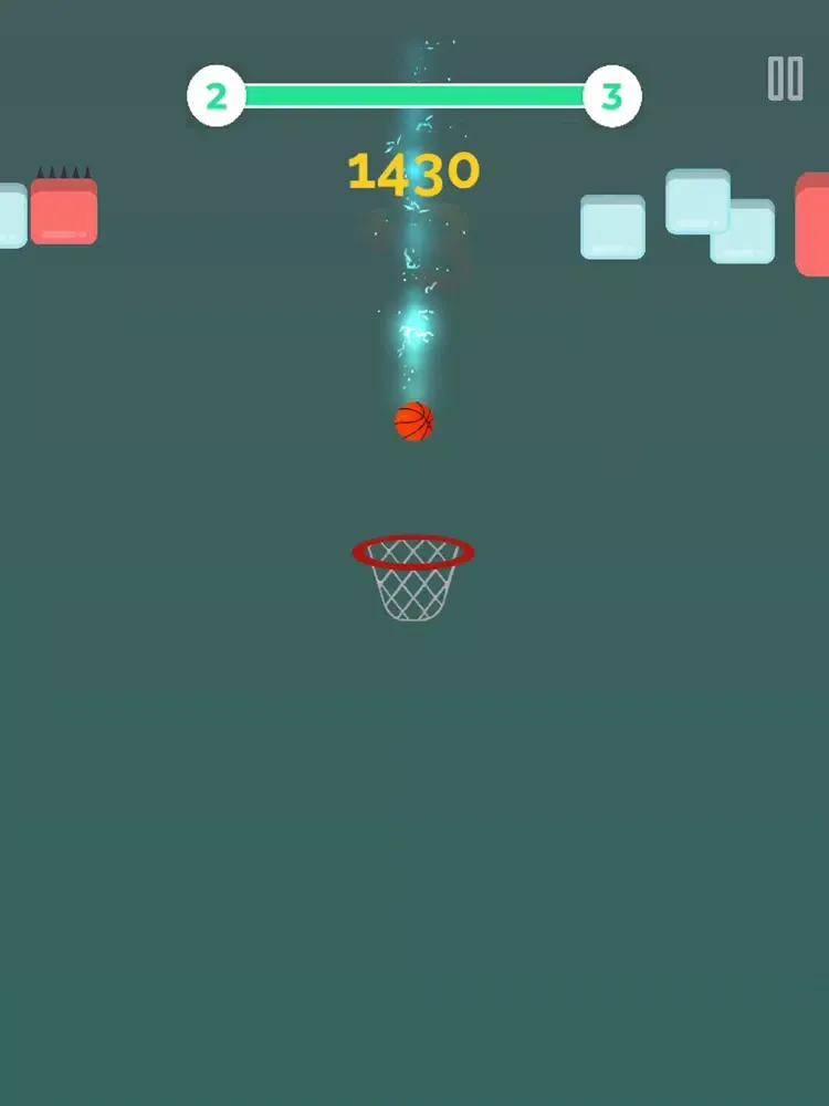 Dunk Jump 2.0: A Dunk Game iPad 应用截图