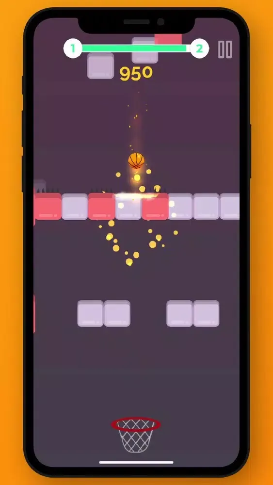 Dunk Jump 2.0: A Dunk Game应用截图