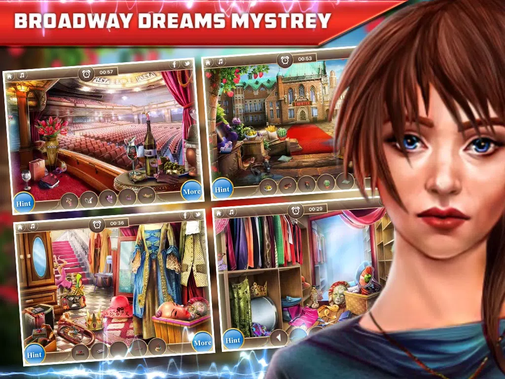 Broadway Dream Hidden Objects Game iPad  Ekran Görüntüleri