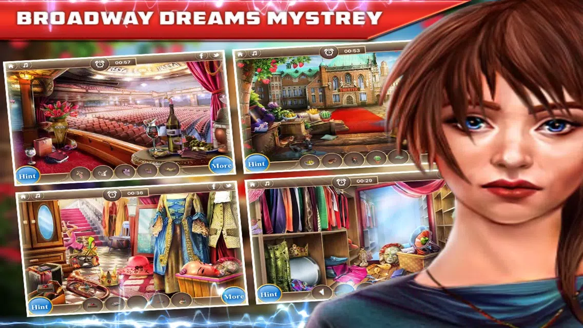 Broadway Dream Hidden Objects Game Ekran Görüntüleri