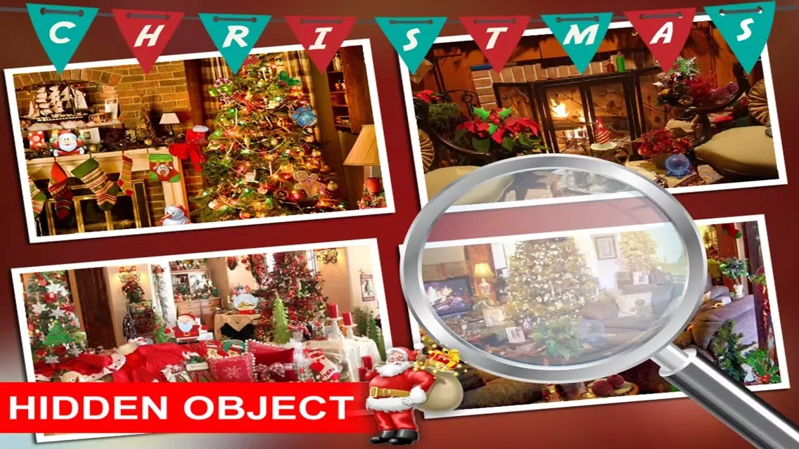 Christmas Holiday Hidden Objects Game应用截图