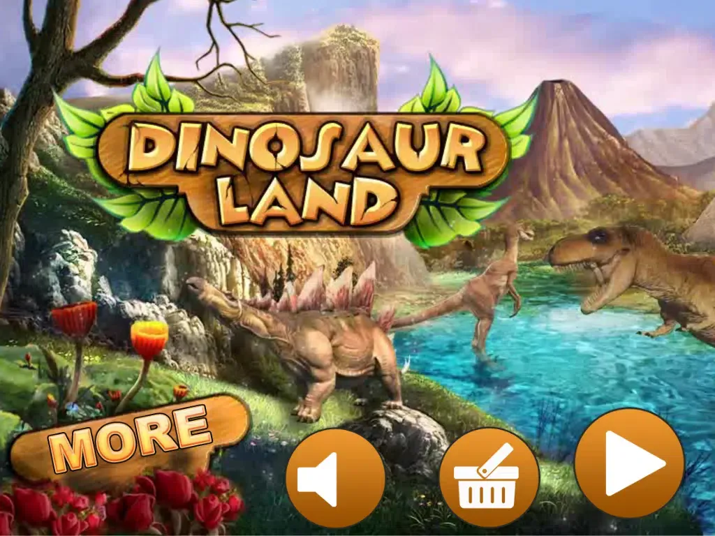 Dinosaur Land iPad  स्क्रीनशॉट
