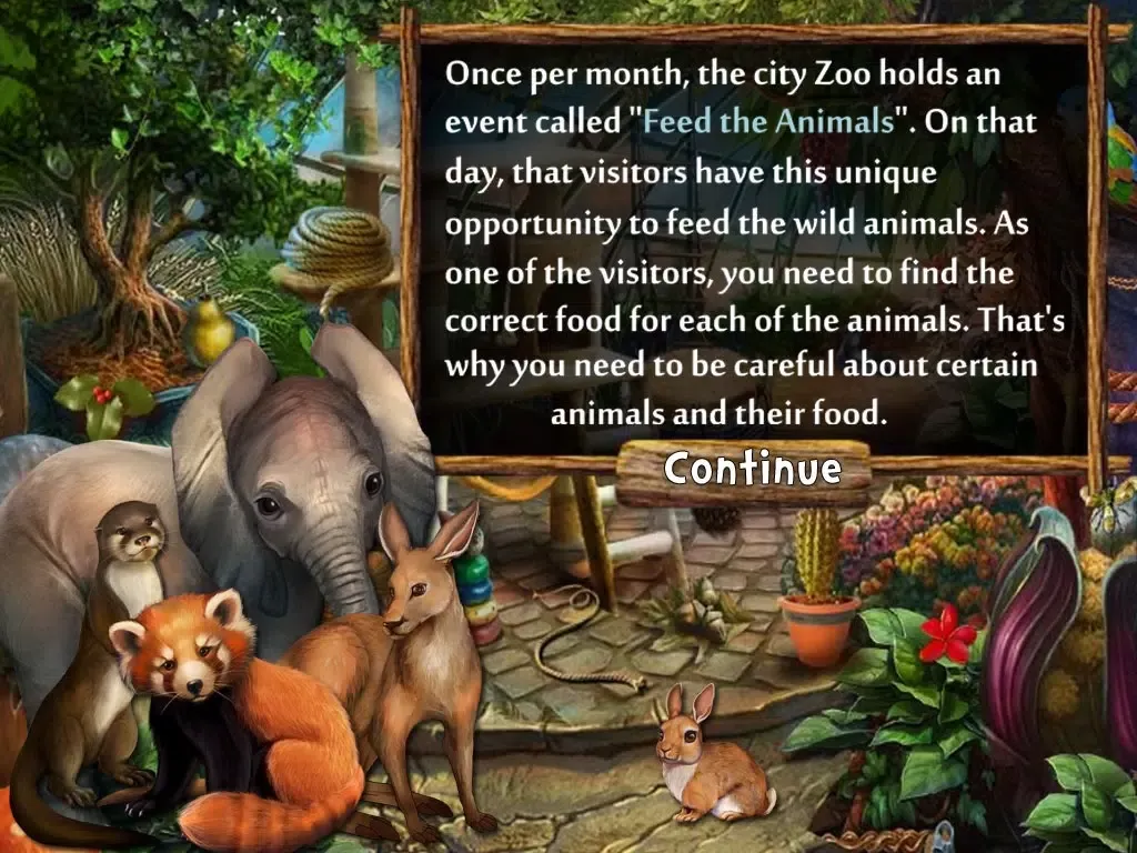 Feed The Animals Zoo iPad  स्क्रीनशॉट