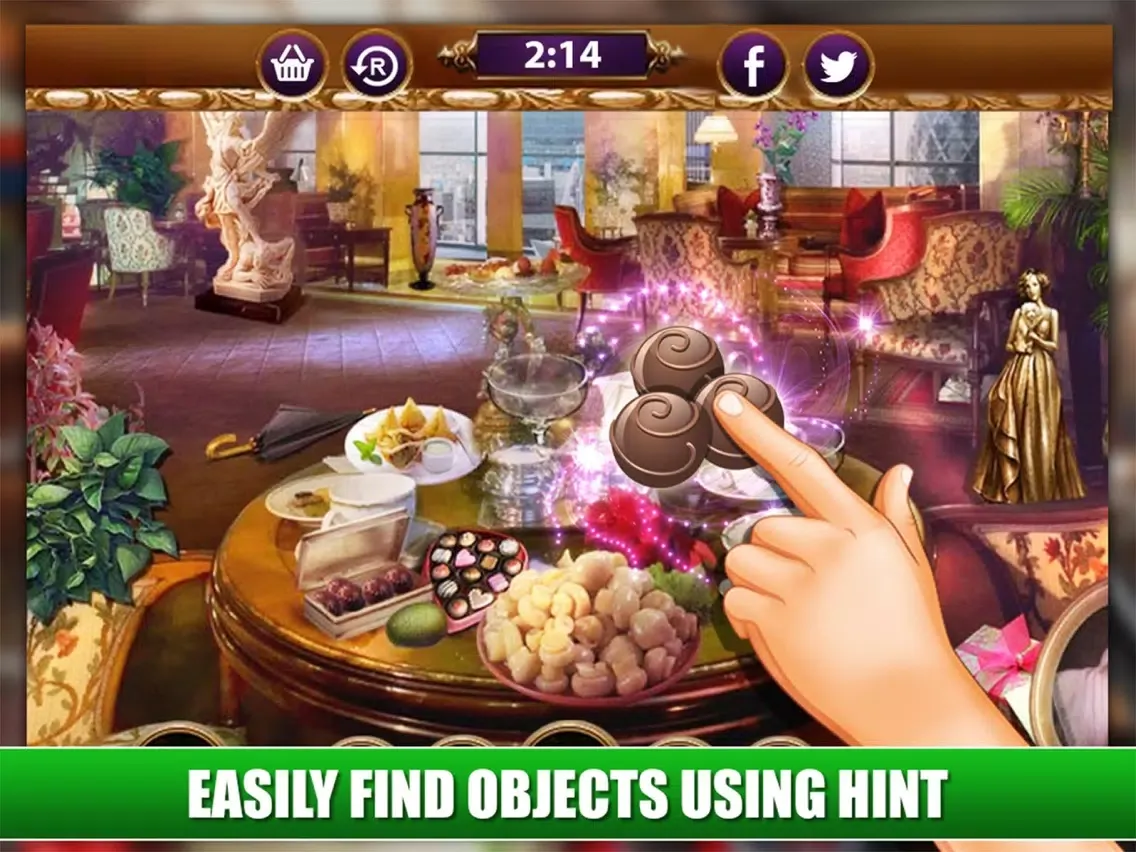 Hidden Objects: Cook Book iPad 應用截圖