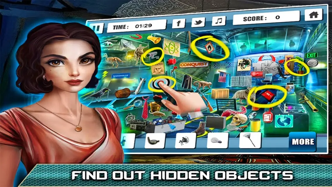 Captures d'écran de Hidden Objects: Free Time