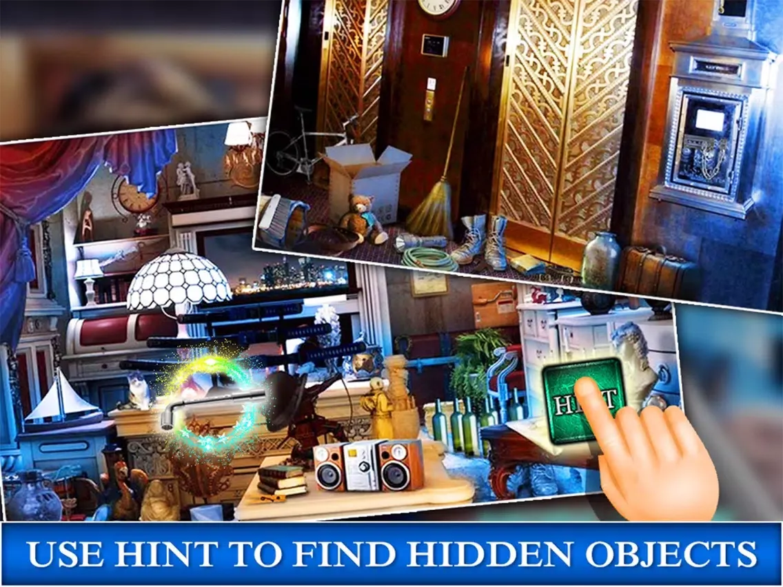 Capturas de pantalla de Hidden Objects: Telephone - Crime Scene iPad 