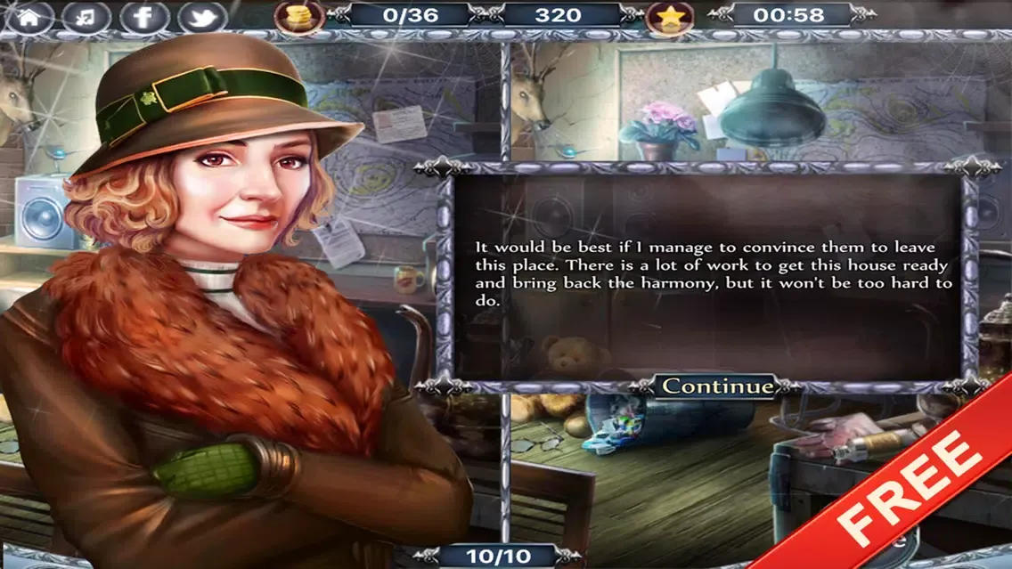 Capturas de tela do House of Dusk Hidden Objects Games