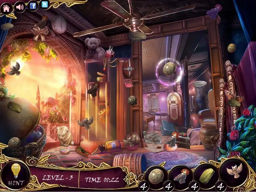 Lady Agnes Residence Hidden Objects iPad  Screenshots