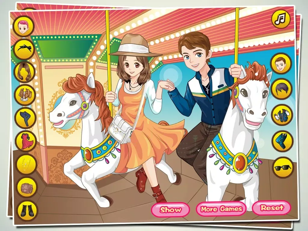 صور Lovely Circus Ride iPad 