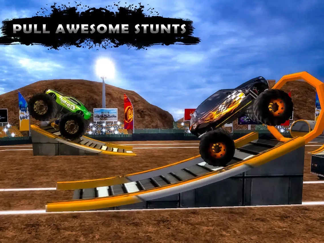 Capturas de tela do Real Monster Truck Heroes iPad 