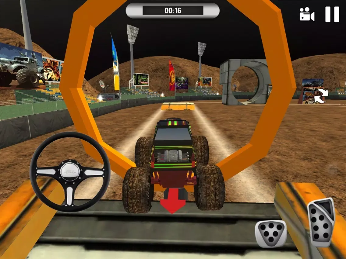 Capturas de tela do Real Monster Truck Heroes iPad 