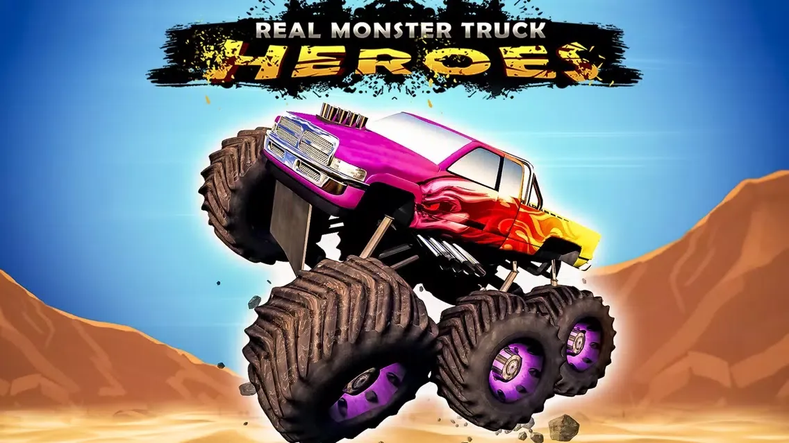 Capturas de tela do Real Monster Truck Heroes