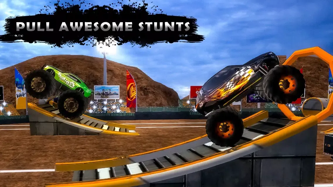 Capturas de tela do Real Monster Truck Heroes