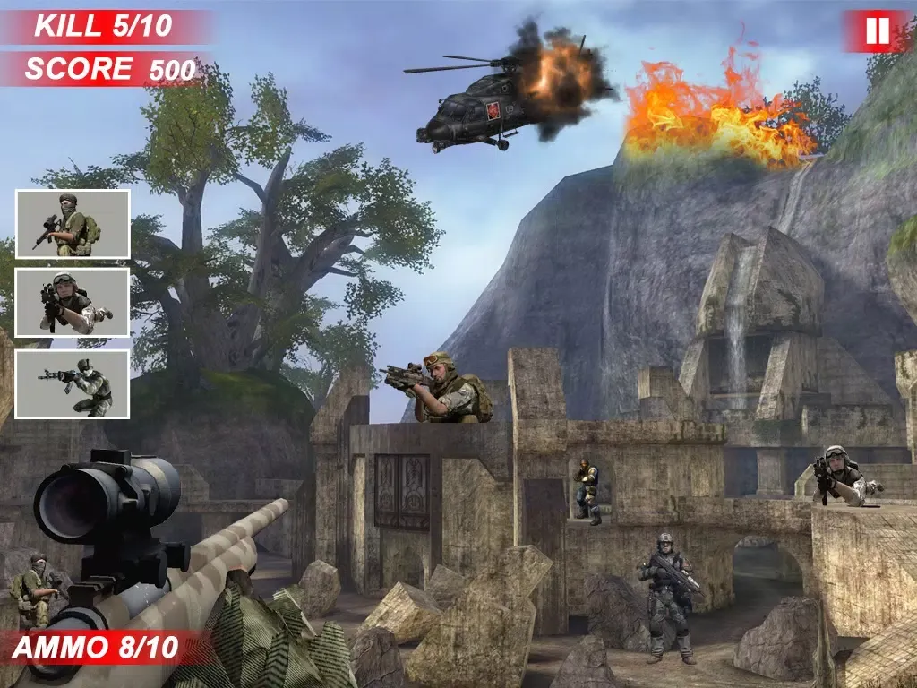 Sniper Attack iPad  Ekran Görüntüleri