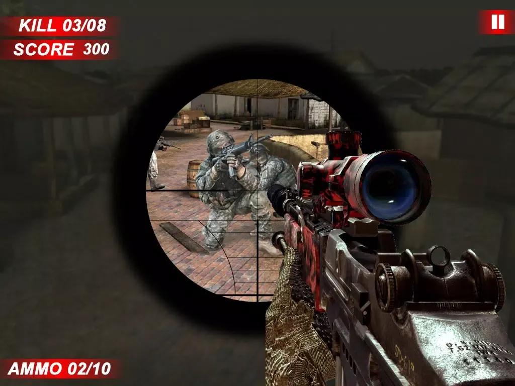 Sniper Attack iPad  Ekran Görüntüleri