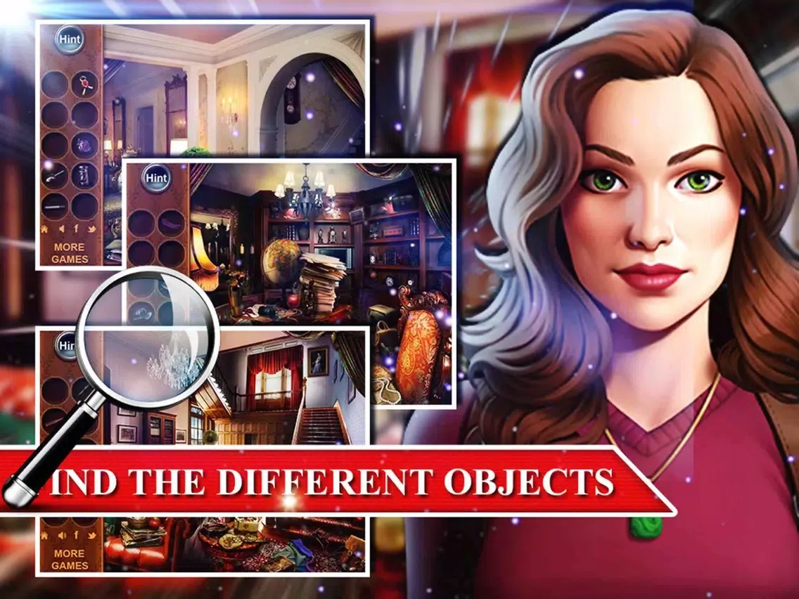 Capturas de pantalla de The Past Crimes - A Supernatural Hidden Objects iPad 