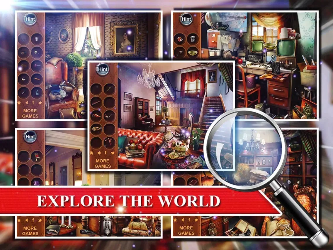 Capturas de pantalla de The Past Crimes - A Supernatural Hidden Objects iPad 