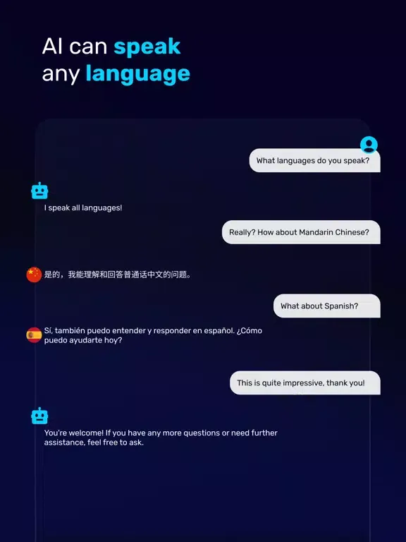 Скриншоты ChatGot - AI Chat with Chatbot iPad 