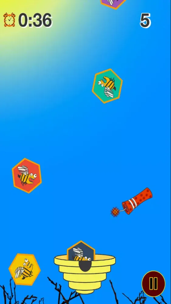 Collect the Crazy Bees स्क्रीनशॉट