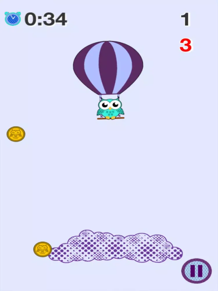Ảnh chụp màn hình của The Little Falling Owl iPad 