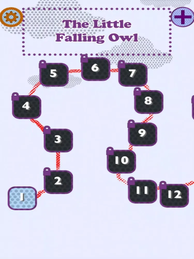 Ảnh chụp màn hình của The Little Falling Owl iPad 