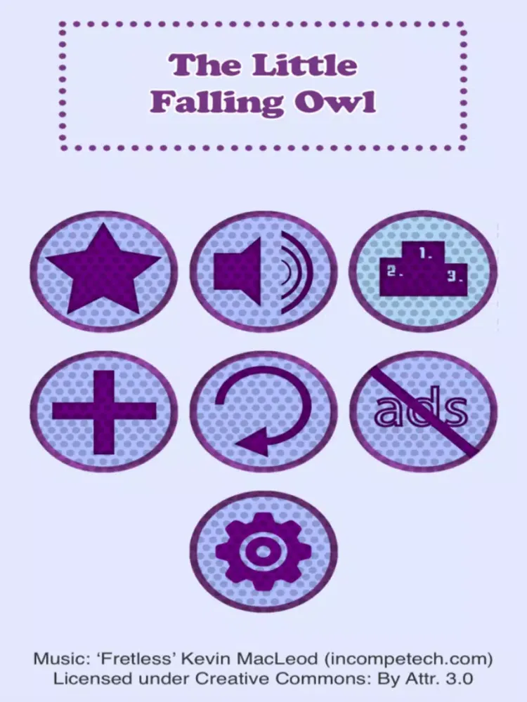 Ảnh chụp màn hình của The Little Falling Owl iPad 
