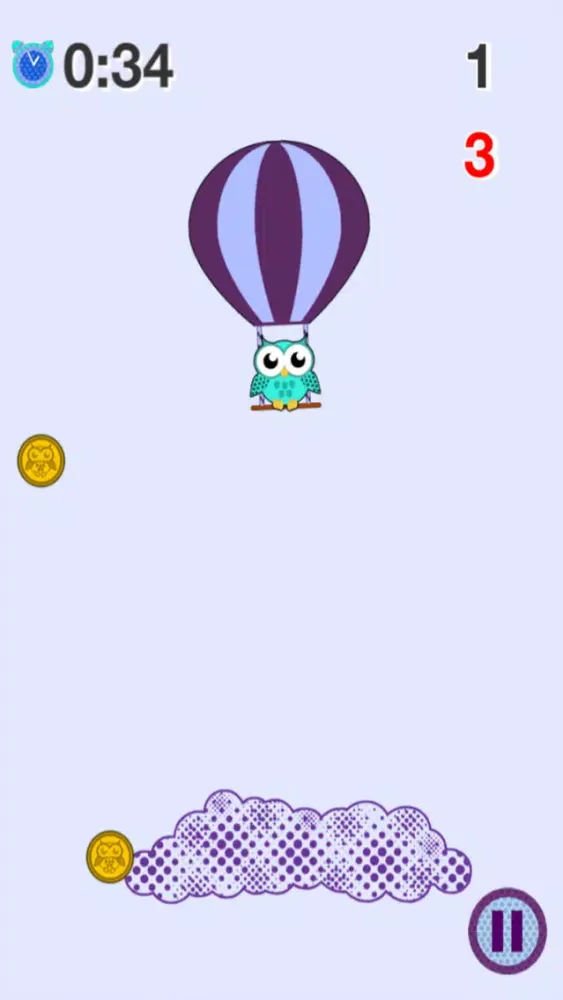 Ảnh chụp màn hình của The Little Falling Owl