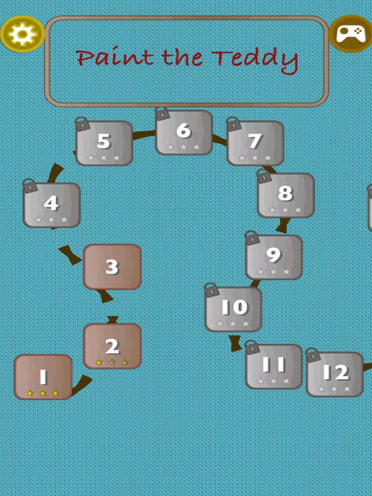 Paint the Teddy iPad 應用截圖