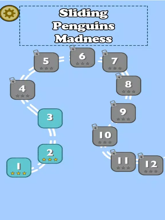 Zrzuty ekranu Sliding Penguins Madness iPad 