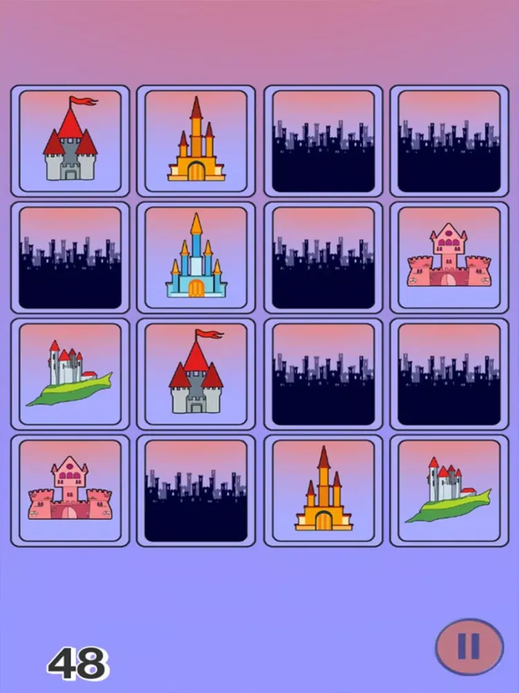 Скриншоты Pair the Castles iPad 