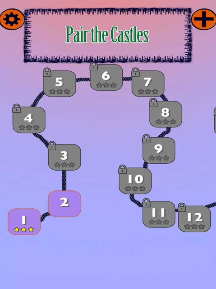 Скриншоты Pair the Castles iPad 