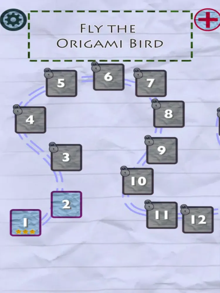 Fly the Origami Bird iPad  Screenshots