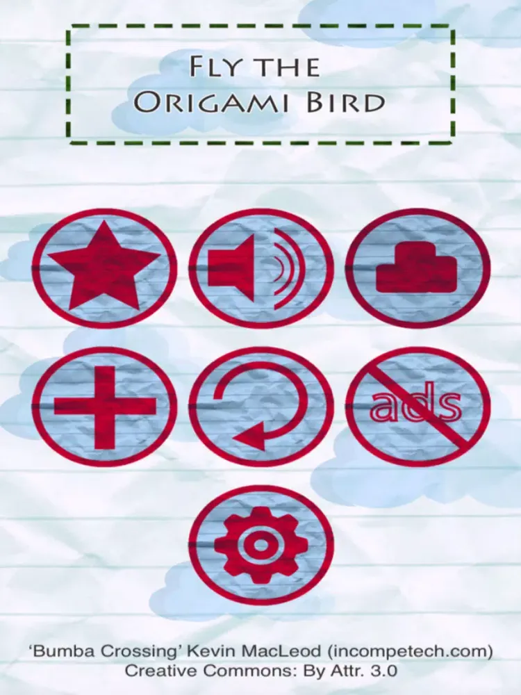 Fly the Origami Bird iPad  Screenshots