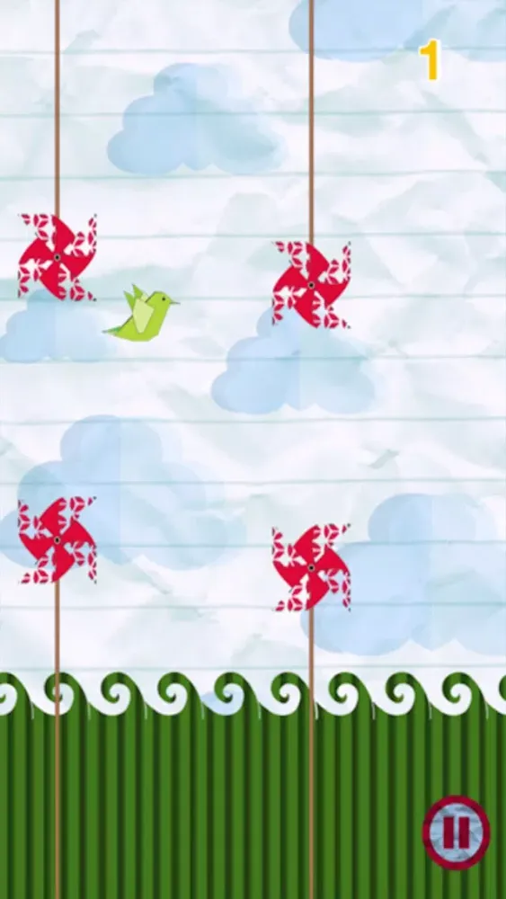 Fly the Origami Bird Screenshots