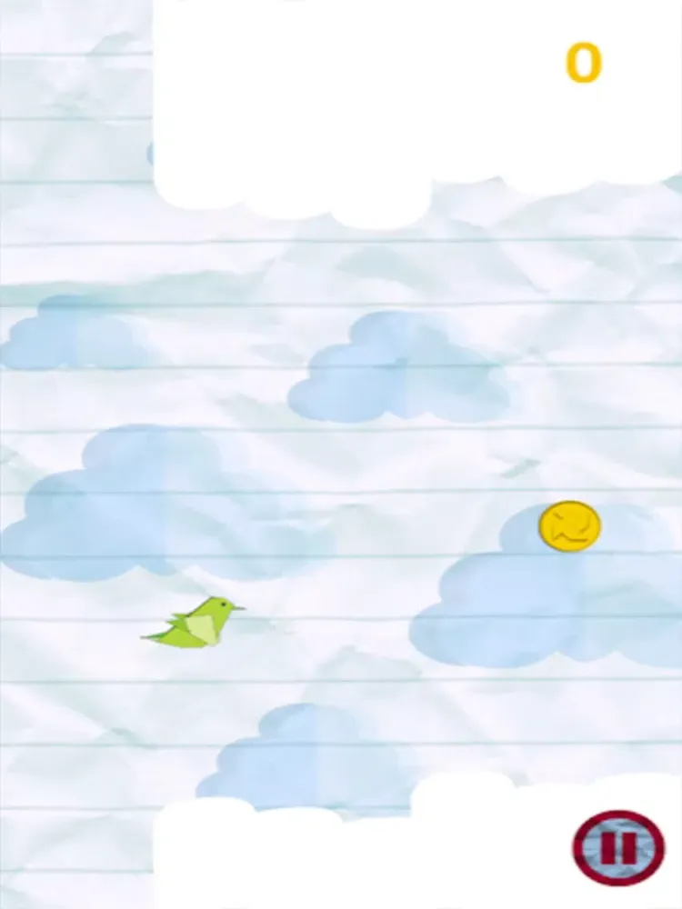 Screenshot di Sky Diving Origami Bird iPad 