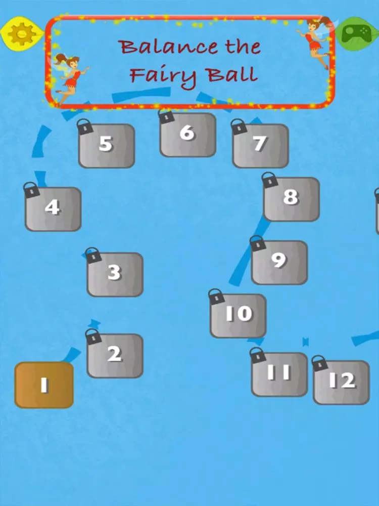 Balance the Fairy Ball iPad  Ekran Görüntüleri