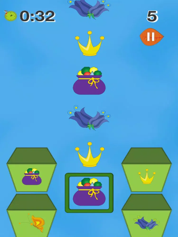 Tangkapan skrin Group the Fairy Items iPad 
