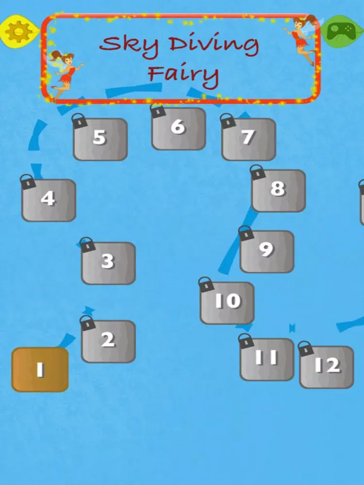 Capturas de pantalla de Sky Diving Fairy iPad 